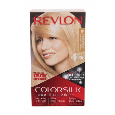 Revlon Colorsilk Beautiful Color Vopsea de păr pentru femei Nuanţă 04 Ultra Light Natural Blonde Set