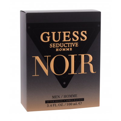 GUESS Seductive Homme Noir Aftershave loțiune pentru bărbați 100 ml