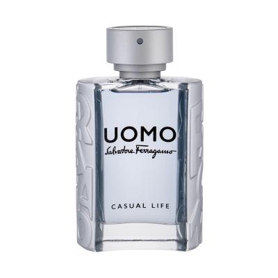 Ferragamo Uomo Casual Life Apă de toaletă pentru bărbați 100 ml Cutie cu defect