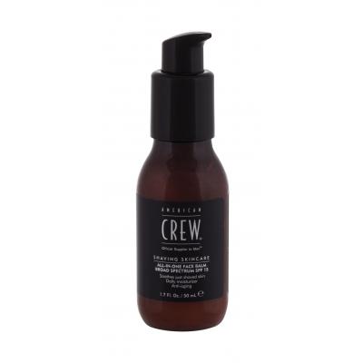 American Crew Shaving Skincare All-In-One Face Balm SPF15 Balsam după ras pentru bărbați 50 ml