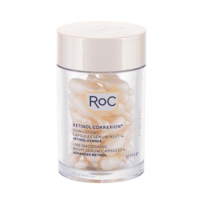 RoC Retinol Correxion Line Smoothing Advanced Retinol Night Serum Capsules Ser facial pentru femei 10,5 ml