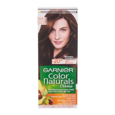 Garnier Color Naturals Créme Vopsea de păr pentru femei 40 ml Nuanţă 4,5 Mahogany