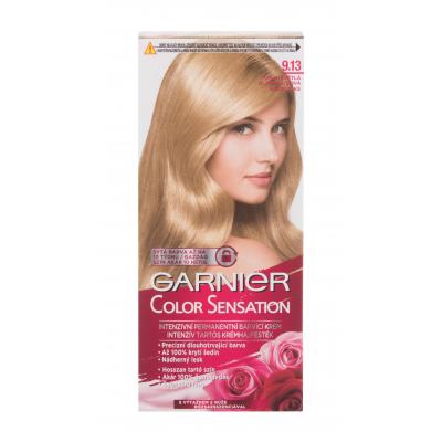 Garnier Color Sensation Vopsea de păr pentru femei 40 ml Nuanţă 9.13 Cristal Beige Blond