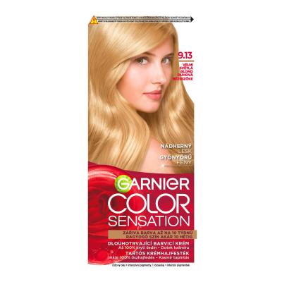 Garnier Color Sensation Vopsea de păr pentru femei 40 ml Nuanţă 9,13 Cristal Beige Blond
