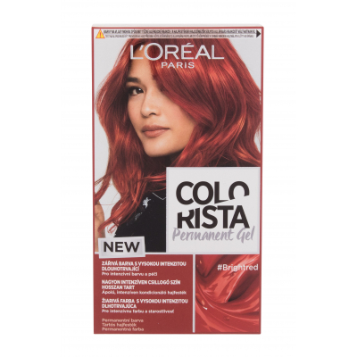 L'Oréal Paris Colorista Permanent Gel Vopsea de păr pentru femei 60 ml Nuanţă Bright Red