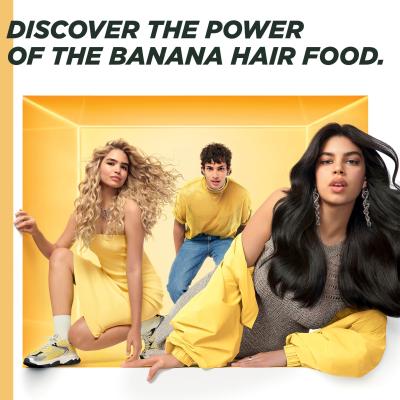 Garnier Fructis Hair Food Banana Nourishing Shampoo Șampon pentru femei 350 ml