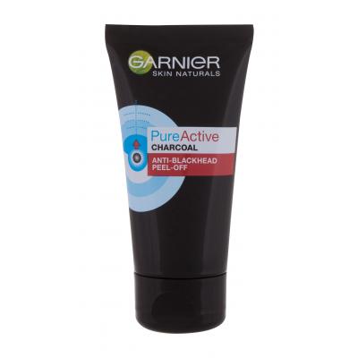 Garnier Pure Active Charcoal Anti-Blackhead Peel-Off Mască de față 50 ml