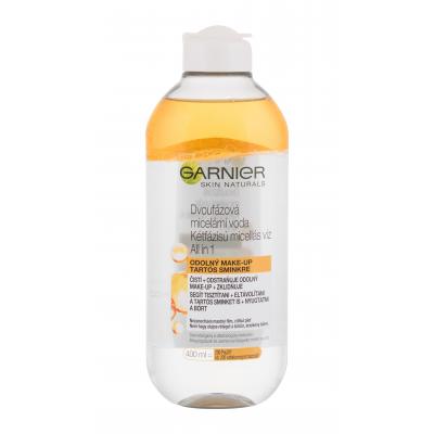 Garnier Skin Naturals Two-Phase Micellar Water All In One Apă micelară pentru femei 400 ml