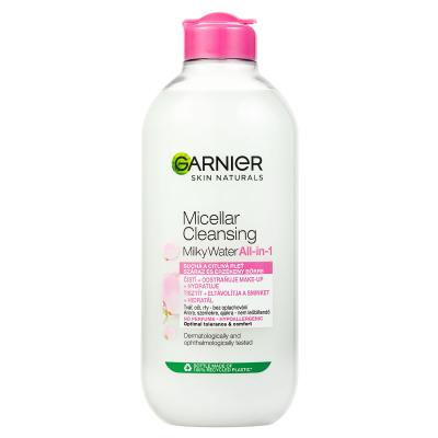 Garnier Skin Naturals Micellar Water + Moisturizing Milk Apă micelară pentru femei 400 ml