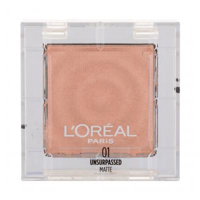 L'Oréal Paris Color Queen Oil Eyeshadow Fard de pleoape pentru femei 4 g Nuanţă 01 Unsurpassed Matte