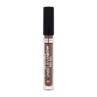L'Oréal Paris Infaillible Brows Unbelieva Brow 48H Gel Gel și ceară pentru femei 3,4 ml Nuanţă 5.0 Light Brunette