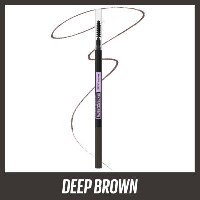 Maybelline Express Brow Ultra Slim Creion pentru femei 9 g Nuanţă Deep Brown