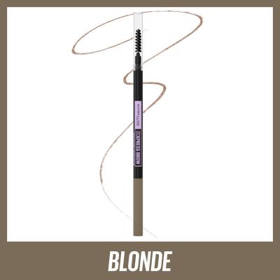 Maybelline Express Brow Ultra Slim Creion pentru femei 9 g Nuanţă Blonde