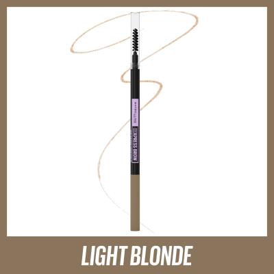 Maybelline Express Brow Ultra Slim Creion pentru femei 9 g Nuanţă Light Blonde