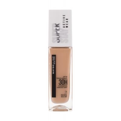 Maybelline Super Stay Active Wear 30H Fond de ten pentru femei 30 ml Nuanţă 21 Nude Beige