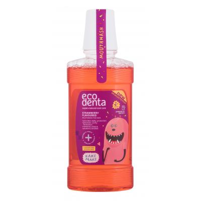 Ecodenta Super+Natural Oral Care Strawberry Apă de gură pentru copii 250 ml