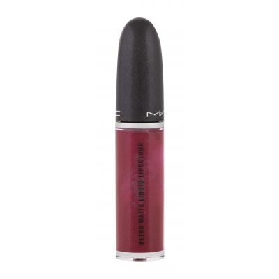 MAC Retro Matte Liquid Lipcolour Ruj de buze pentru femei 5 ml Nuanţă 129 Love Weapon