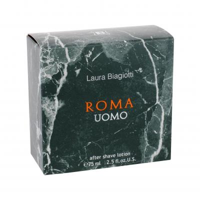 Laura Biagiotti Roma Uomo Aftershave loțiune pentru bărbați 75 ml