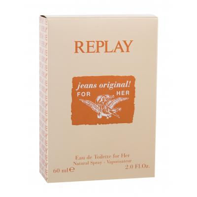 Replay Jeans Original! For Her Apă de toaletă pentru femei 60 ml