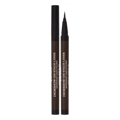 Dior Diorshow On Stage Liner Waterproof Tuș de ochi pentru femei 0,55 ml Nuanţă 781 Matte Brown