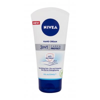 Nivea Care & Protect 3in1 Cremă de mâini pentru femei 75 ml