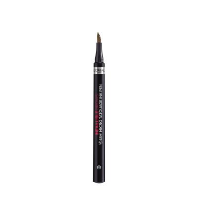 L&#039;Oréal Paris Infaillible Brows 48H Micro Tatouage Ink Pen Creion pentru femei 1 g Nuanţă 3.0 Brunette