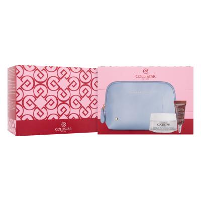 Collistar Pure Actives (Attivi Puri) Set Set cadou Gel facial Pure Actives Hyaluronic Acid & Ceramides Aquagel 50 ml + gel pentru ochi Pure Actives Hyaluronic Acid & Peptides Eye Contour 5 ml + geantă cosmetică The Bridge