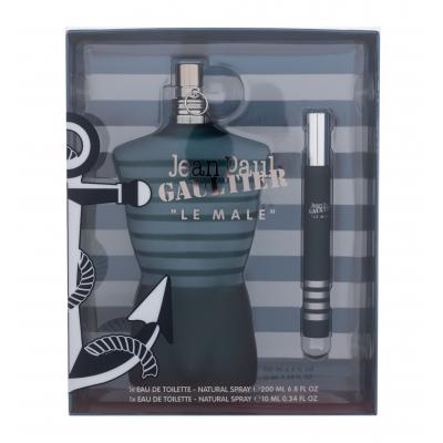 Jean Paul Gaultier Le Male Set cadou Apă de toaletă 200 ml + apă de toaletă 10 ml