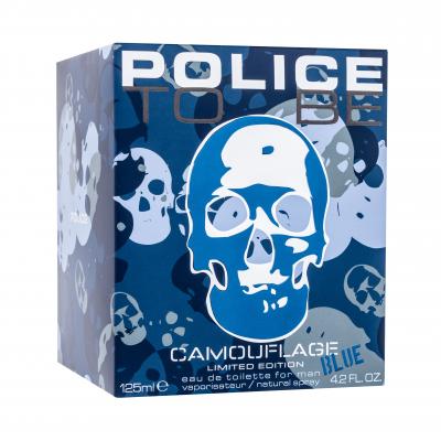 Police To Be Camouflage Blue Apă de toaletă pentru bărbați 125 ml
