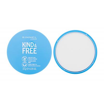 Rimmel London Kind & Free Healthy Look Pressed Powder Pudră pentru femei 10 g Nuanţă 01 Translucent