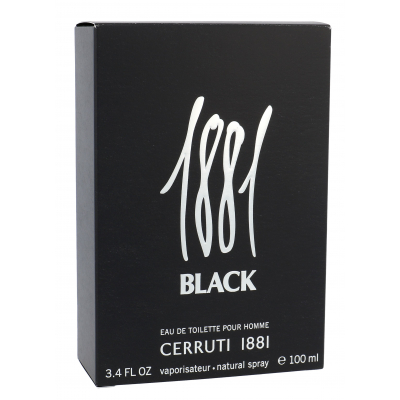 Nino Cerruti Cerruti 1881 Black Apă de toaletă pentru bărbați 100 ml