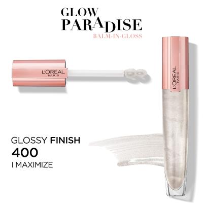 L&#039;Oréal Paris Glow Paradise Balm In Gloss Luciu de buze pentru femei 7 ml Nuanţă 400 I Maximize