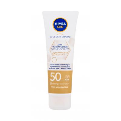 Nivea Sun Luminous 630 Face Sun Cream SPF 50 Pentru ten pentru femei 40 ml