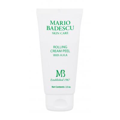 Mario Badescu Cleansers Rolling Cream Peel With A.H.A Peeling pentru femei 75 ml