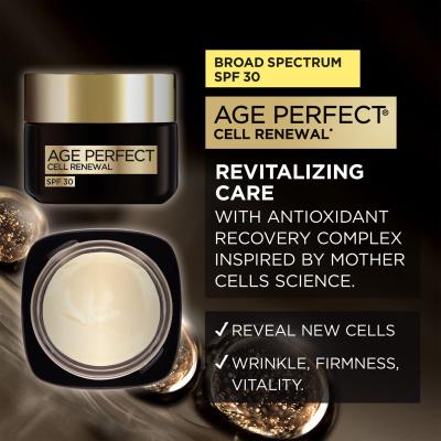 L&#039;Oréal Paris Age Perfect Cell Renew Day Cream SPF30 Cremă de zi pentru femei 50 ml