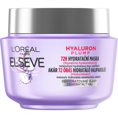 L'Oréal Paris Elseve Hyaluron Plump Moisture Hair Mask Mască de păr pentru femei 300 ml
