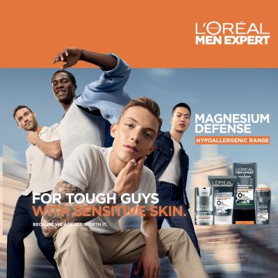 L&#039;Oréal Paris Men Expert Magnesium Defence Shower Gel Gel de duș pentru bărbați 300 ml