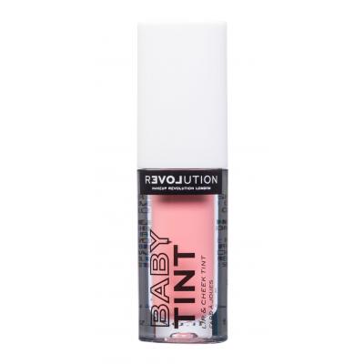 Revolution Relove Baby Tint Lip & Cheek Ruj de buze pentru femei 1,4 ml Nuanţă Baby
