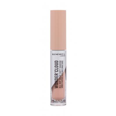 Rimmel London Wonder´Cloud All-Day Wear Soft Shadow Fard de pleoape pentru femei 2 ml Nuanţă 005 Chilled Peach