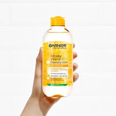 Garnier Skin Naturals Vitamin C Micellar Cleansing Water Apă micelară pentru femei 400 ml