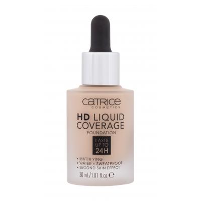 Catrice HD Liquid Coverage 24H Fond de ten pentru femei 30 ml Nuanţă 005 Ivory Beige