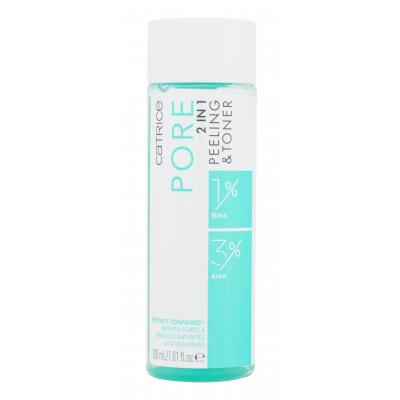 Catrice Pore 2 In1 Peeling & Toner Loțiune facială pentru femei 100 ml