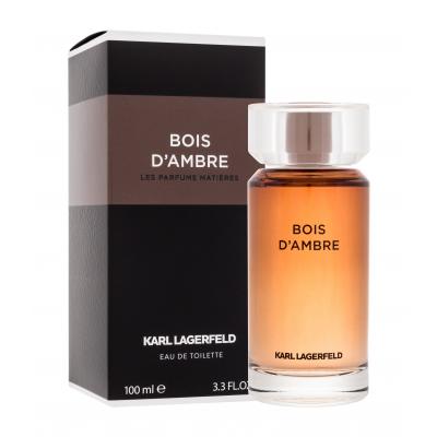 Karl Lagerfeld Les Parfums Matières Bois d'Ambre Apă de toaletă pentru bărbați 100 ml