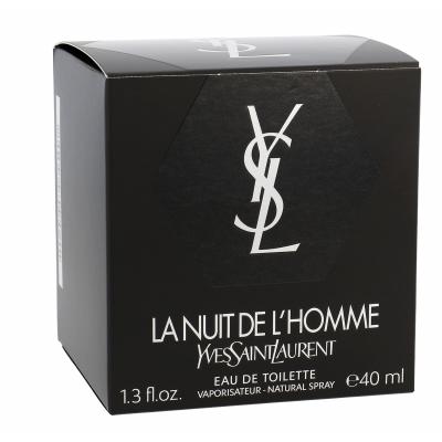 Yves Saint Laurent La Nuit De L&#039;Homme Apă de toaletă pentru bărbați 40 ml