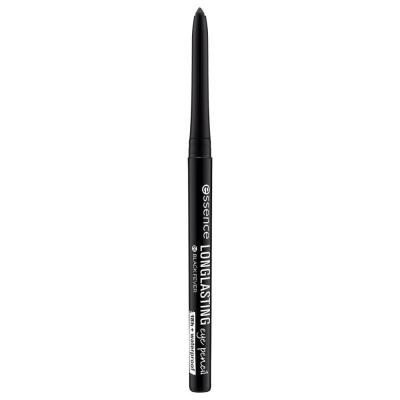 Essence Longlasting Eye Pencil Creion de ochi pentru femei 0,28 g Nuanţă 01 Black Fever