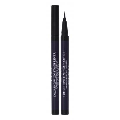 Dior Diorshow On Stage Liner Waterproof Tuș de ochi pentru femei 0,55 ml Nuanţă 296 Matte Denim