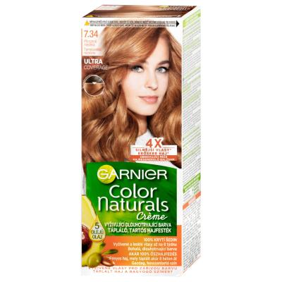 Garnier Color Naturals Créme Vopsea de păr pentru femei 40 ml Nuanţă 7,34 Natural Copper