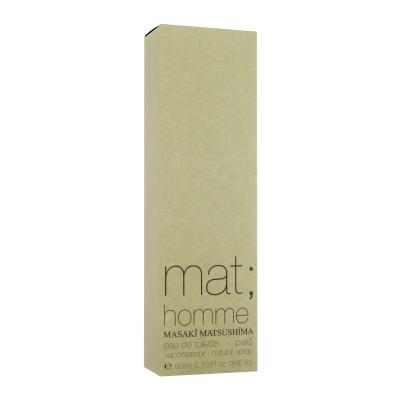 Masaki Matsushima Mat; Homme Apă de toaletă pentru bărbați 80 ml