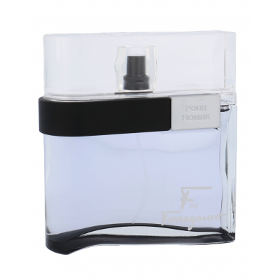 Ferragamo F by Ferragamo Black Apă de toaletă pentru bărbați 100 ml