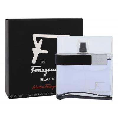 Ferragamo F by Ferragamo Black Apă de toaletă pentru bărbați 100 ml